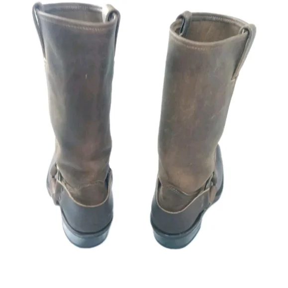 Frye Harness 12R Boots 7730 Women's Size 6.5 M Made In The USA Retail $498 - Picture 2 of 16